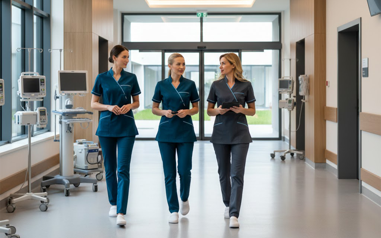 De ce merită să investești în uniforme medicale noi: tendințe și tehnologii 2025