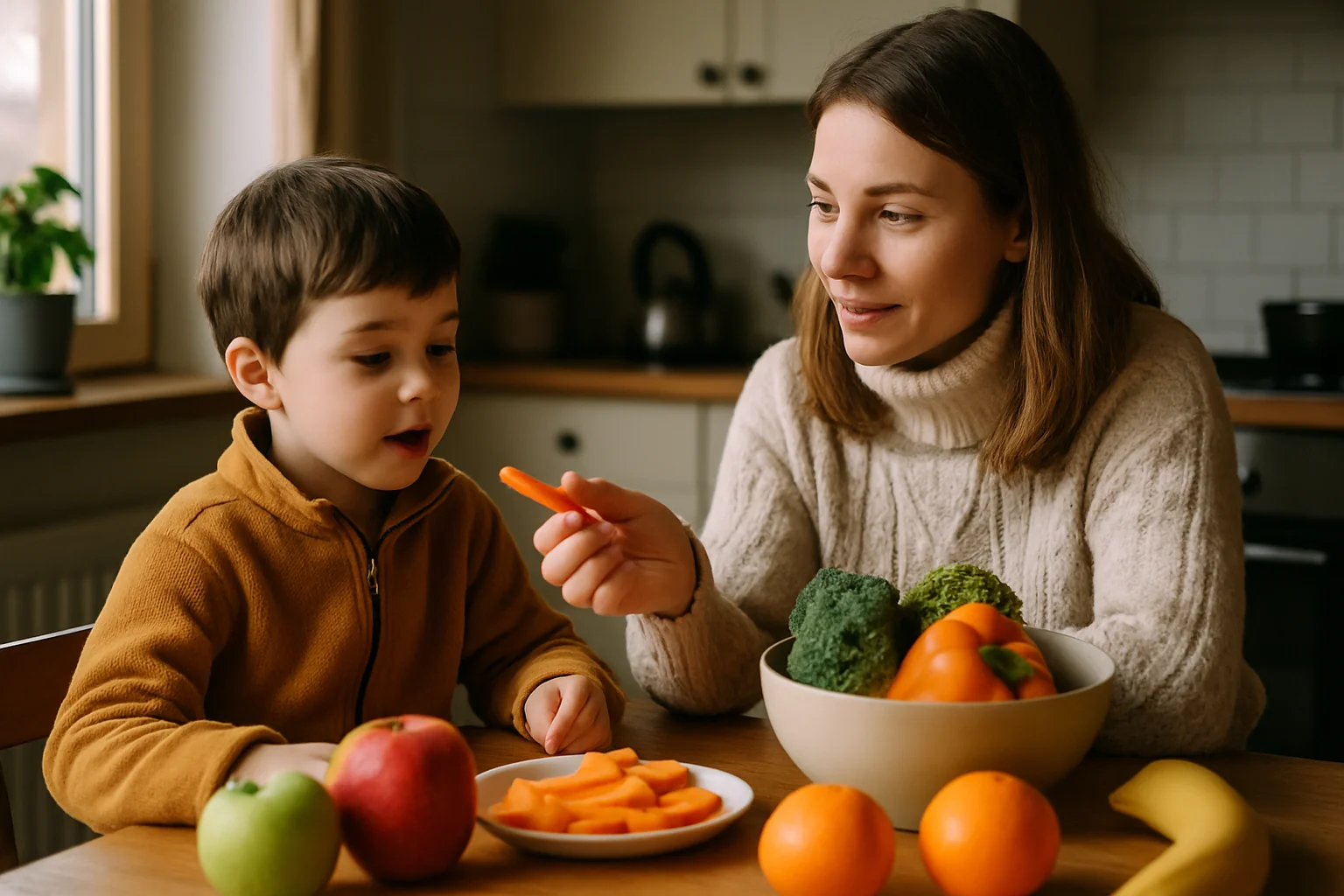Alimentație sănătoasă pentru copii iarna