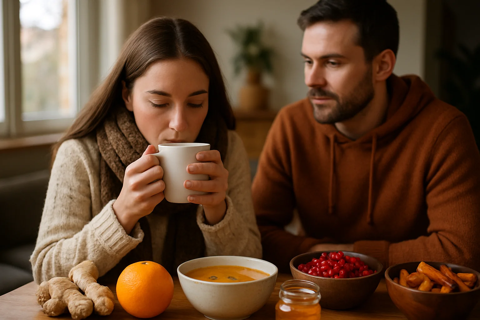 Alimente care ajută la încălzirea organismului