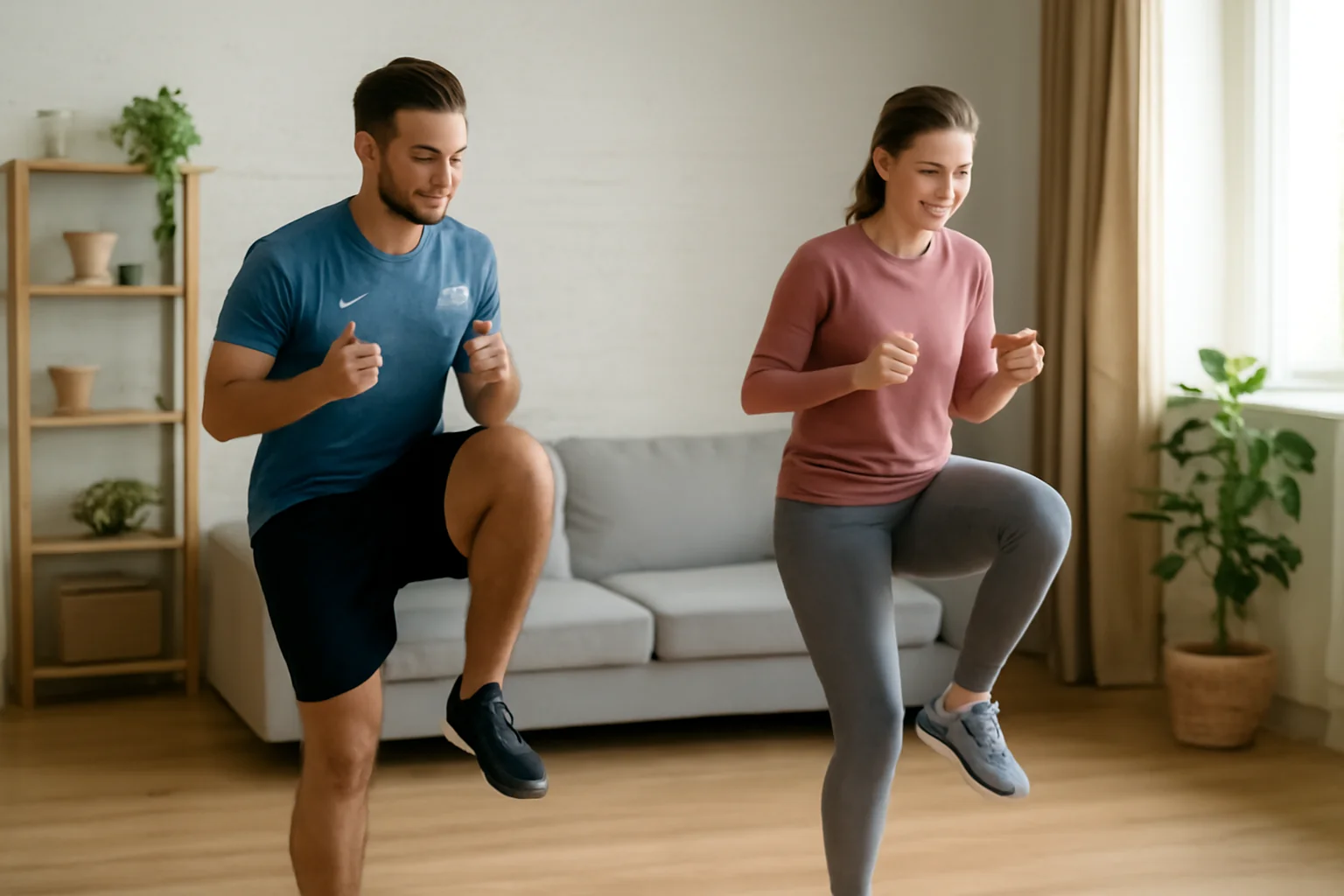 Cum să faci cardio acasă fără să sari și fără vecini supărați