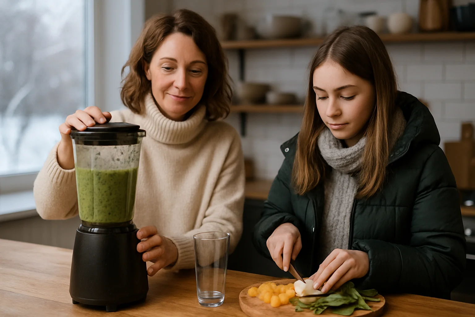 Cum să prepari smoothie-uri sănătoase în zilele reci