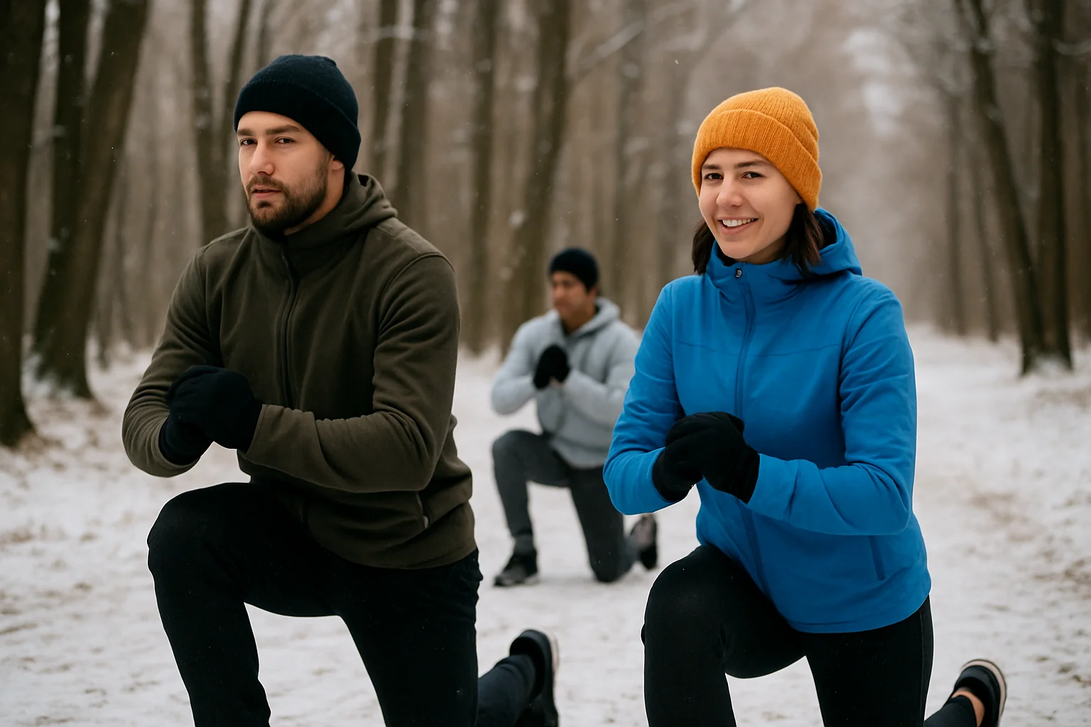Exerciții potrivite pentru începători iarna