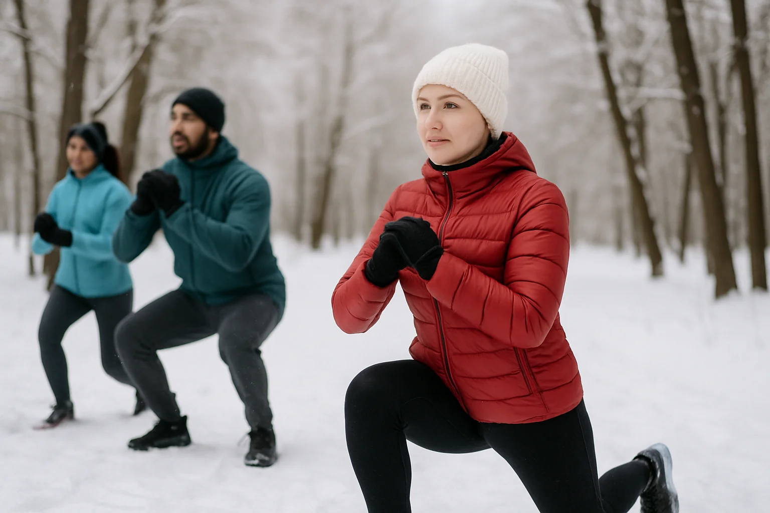 Top exerciții recomandate pentru iarnă